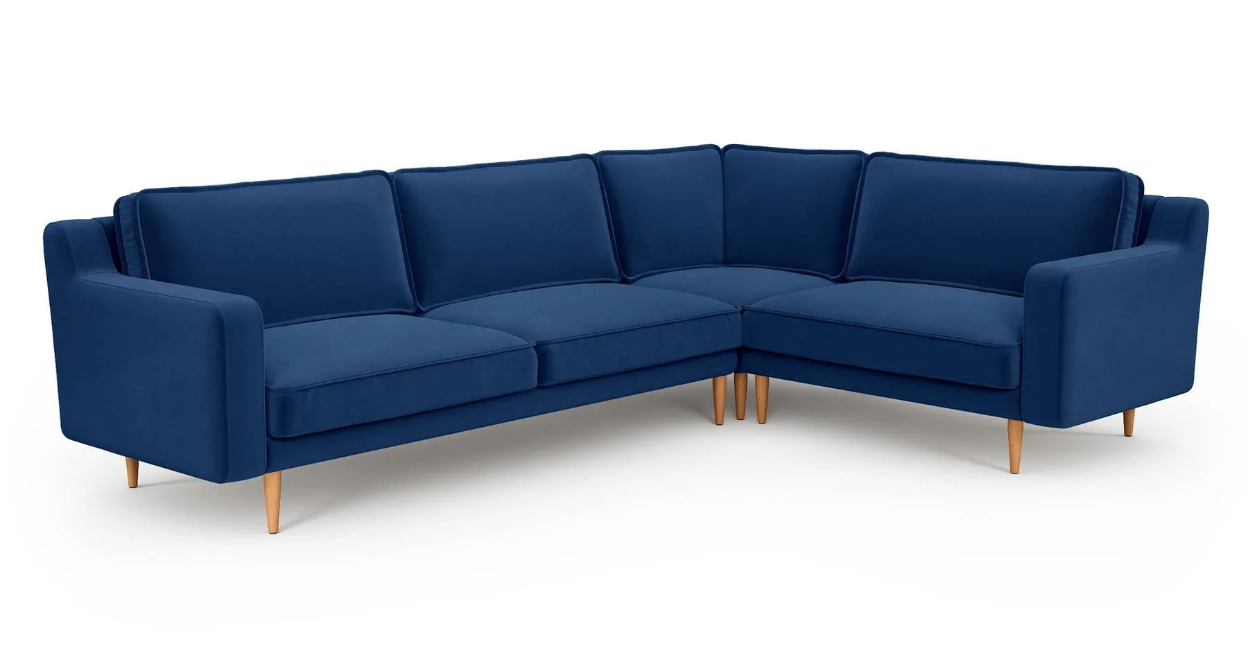 Klem Slim 283 x 203 Köşe Ahşap Ayak - Kadife - Image 4