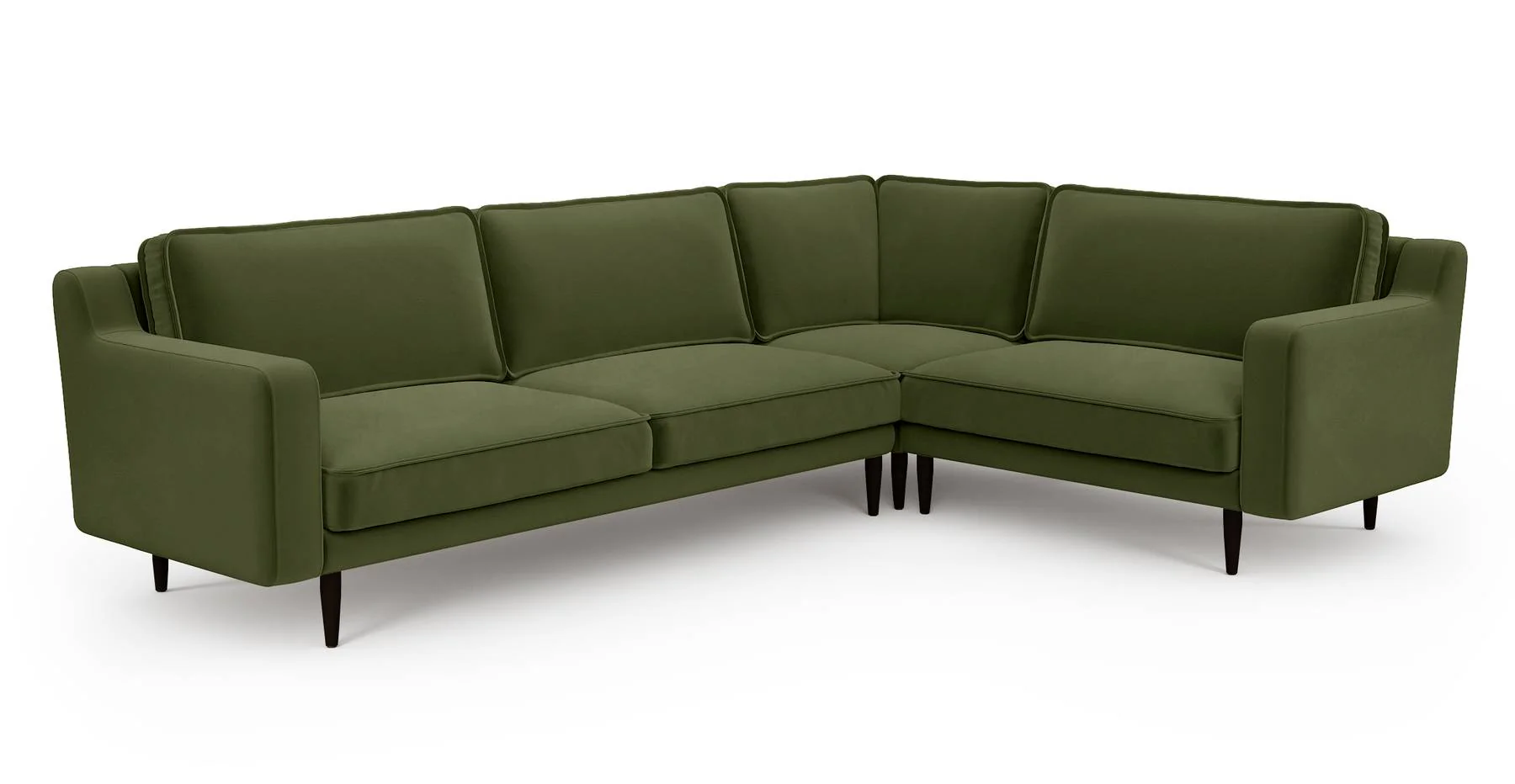 Klem Slim 283 x 203 Köşe Ahşap Ayak - Kadife - Image 8