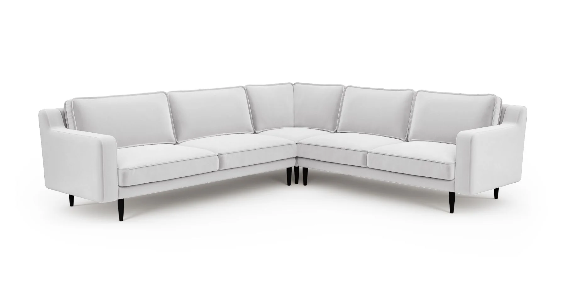 Klem Slim 283 x 257 Köşe Ahşap Ayak - Kadife - Image 23