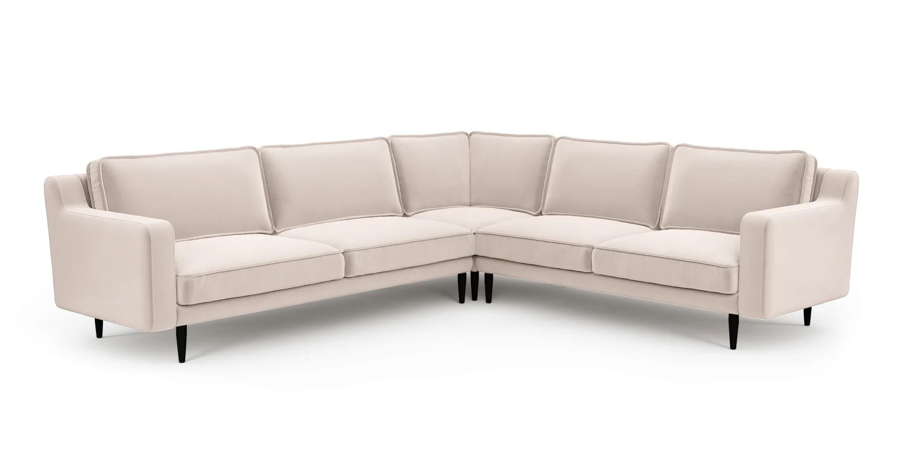 Klem Slim 283 x 257 Köşe Ahşap Ayak - Kadife - Image 34