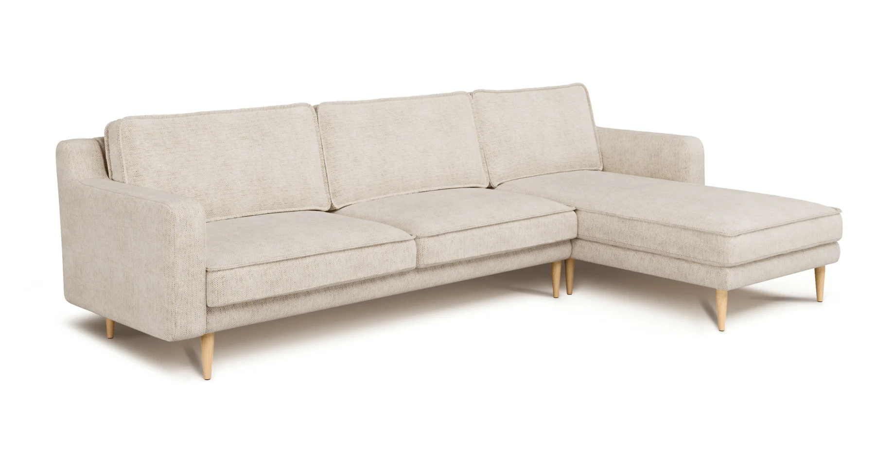 Klem Slim 292 x 171 Köşe Ahşap Ayak - Doğal Doku - Image 5