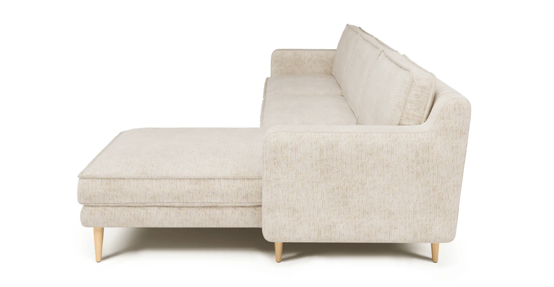 Klem Slim 292 x 171 Köşe Ahşap Ayak - Doğal Doku - Image 8