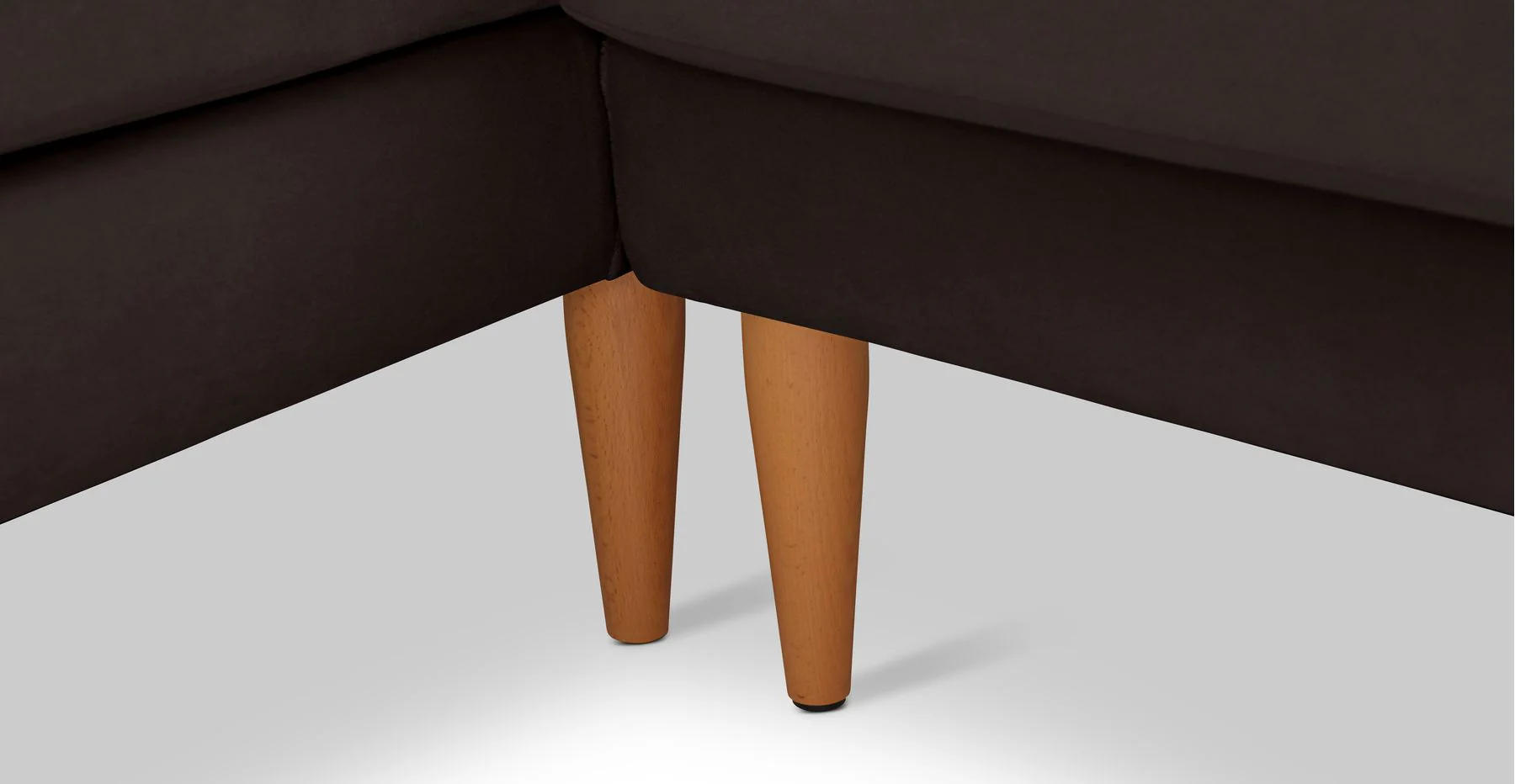 Klem Slim 312 x 171 Köşe Ahşap Ayak - Kadife - Image 141