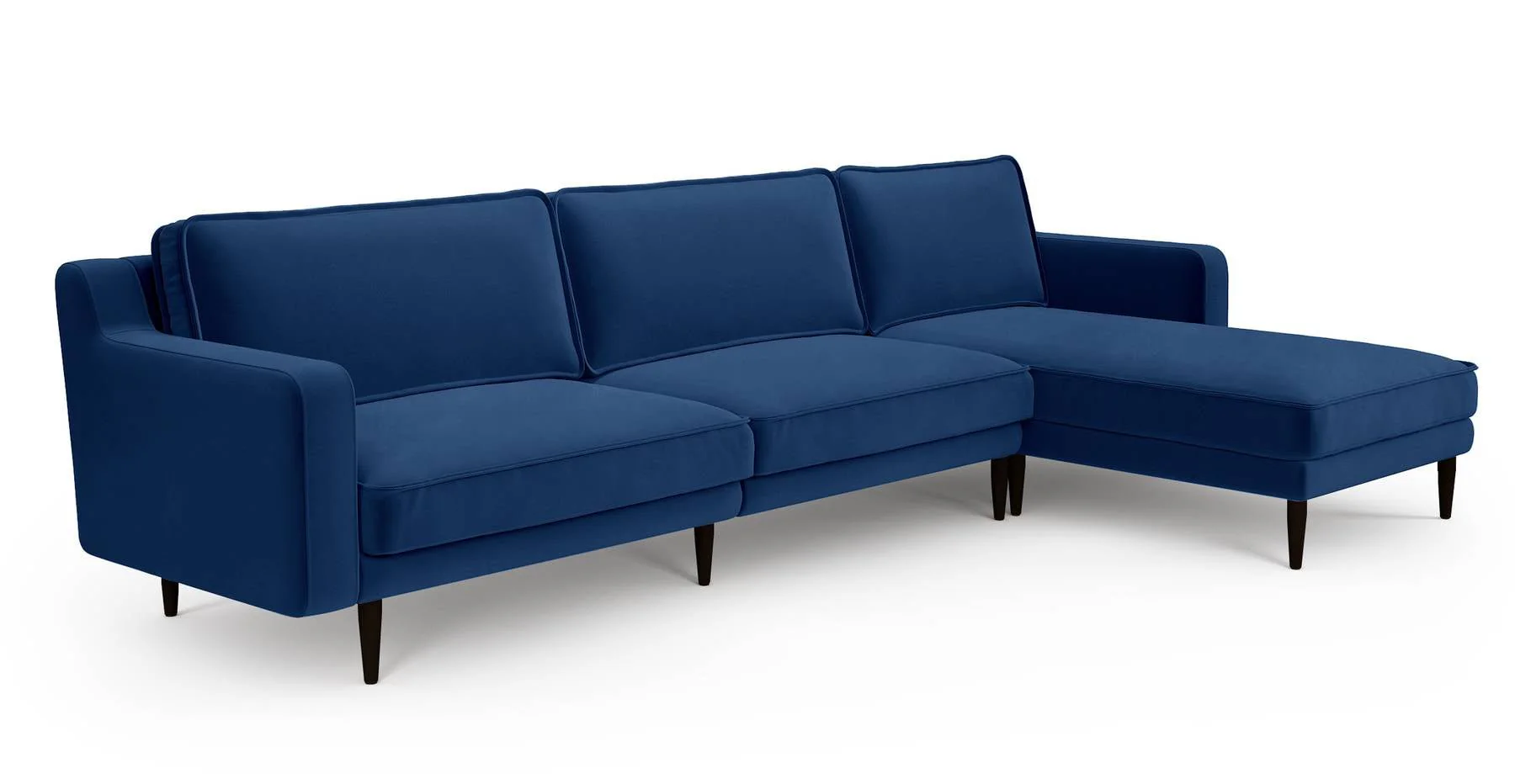 Klem Slim 312 x 171 Köşe Ahşap Ayak - Kadife - Image 7