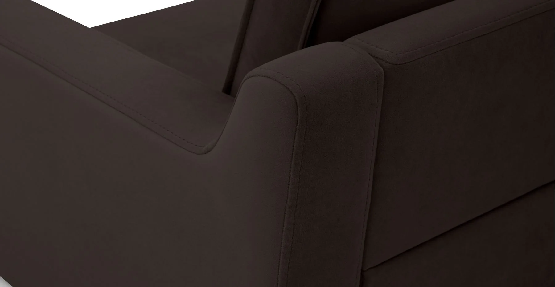 Klem Slim 312 x 171 Köşe Ahşap Ayak - Kadife - Image 90