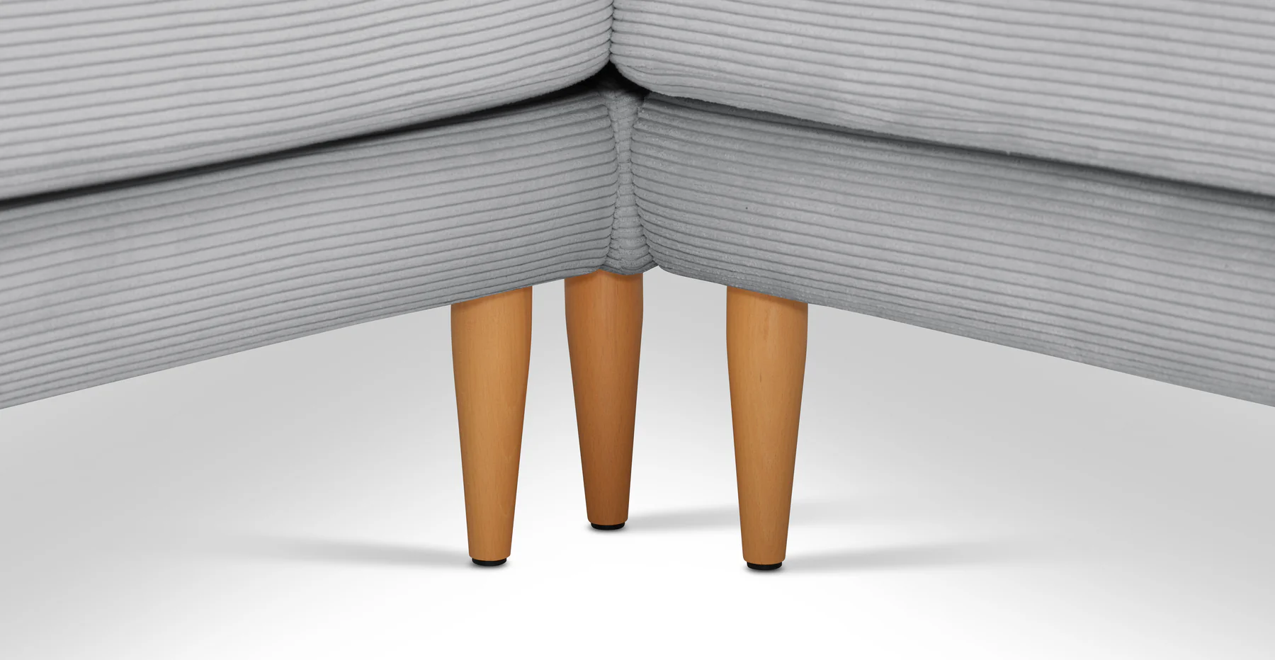 Klem Slim 339 x 203 Köşe Ahşap Ayak - Fitilli Kadife - Image 61