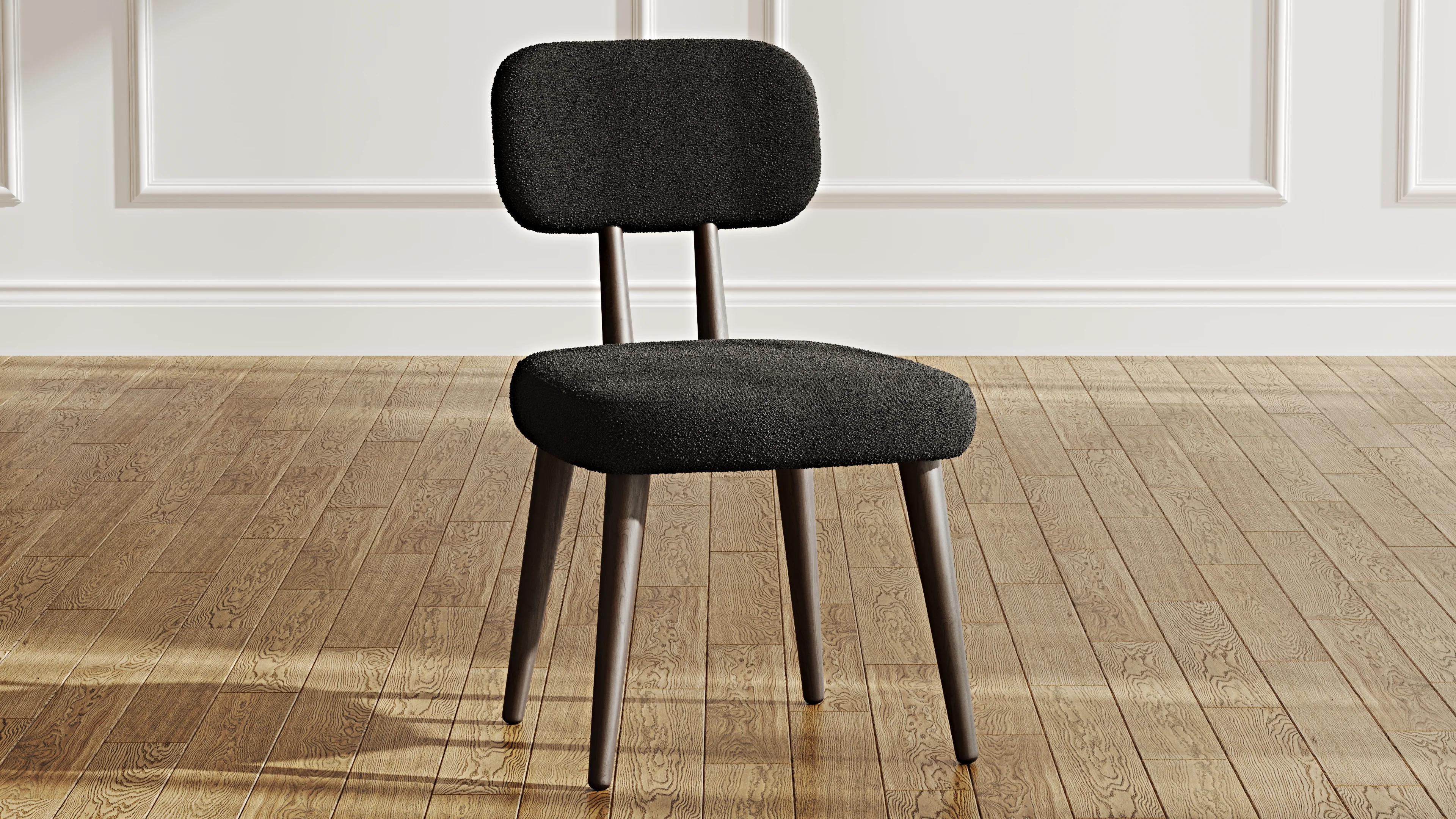 Lyno 77x140 Cm Sabit Yemek Masası Takımı (6 Roa Sandalye) - Bukle - Image 13