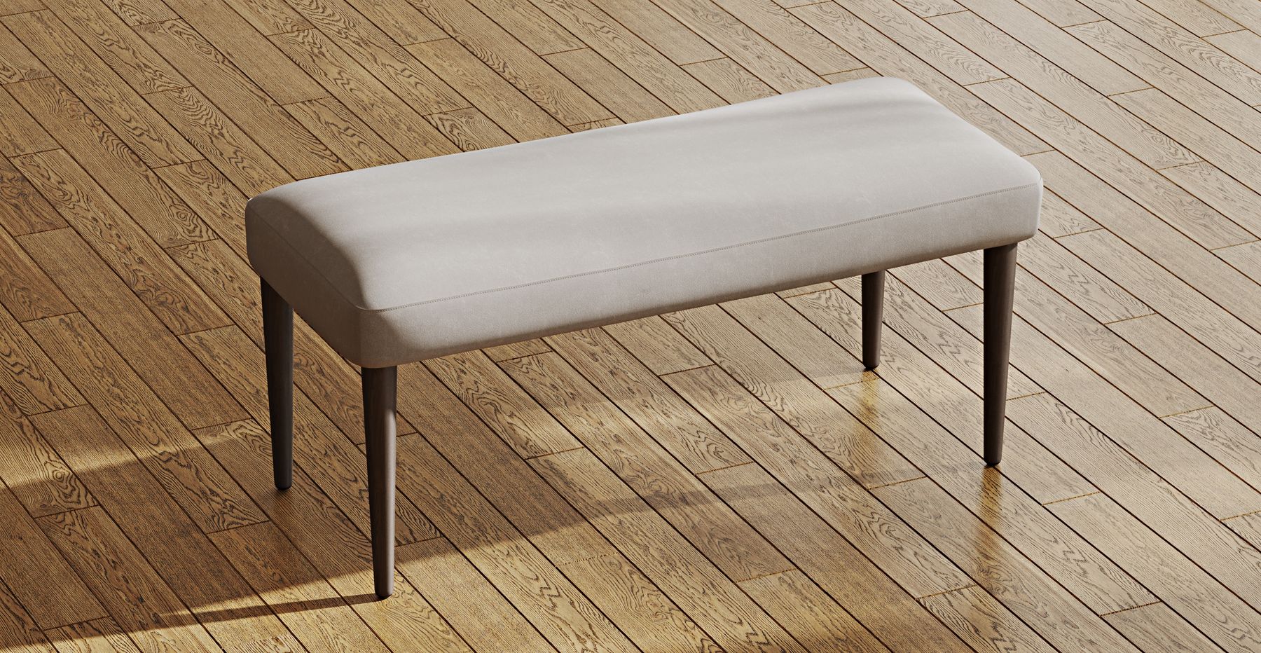 Lyno 77x140 Cm Açılır Yemek Masası Takımı (2 Roa Bench & 2 Roa Sandalye) - Kadife - Image 27