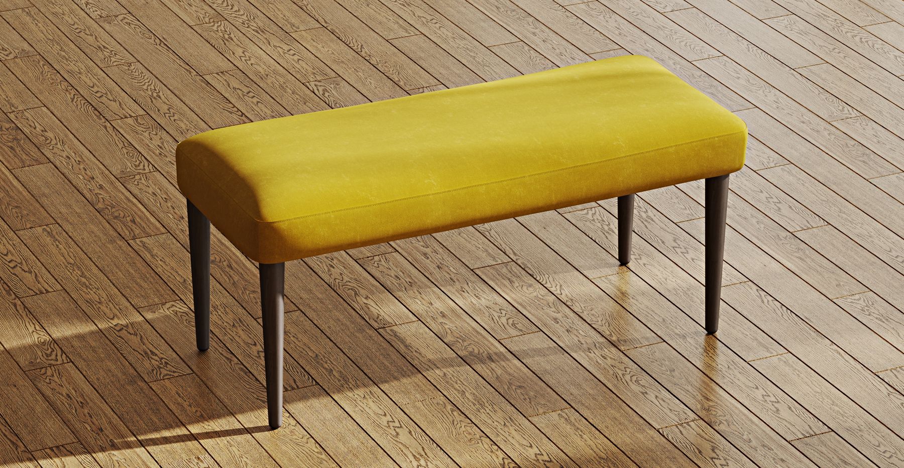 Lyno 77x140 Cm Açılır Yemek Masası Takımı (2 Roa Bench & 2 Roa Sandalye) - Kadife - Image 31