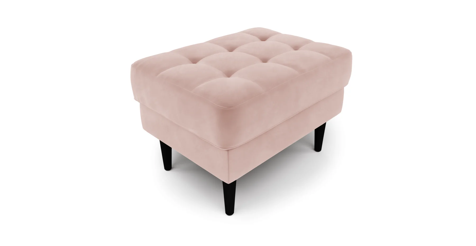 Modsy Puf Small Ahşap Ayak - Kadife - Image 66
