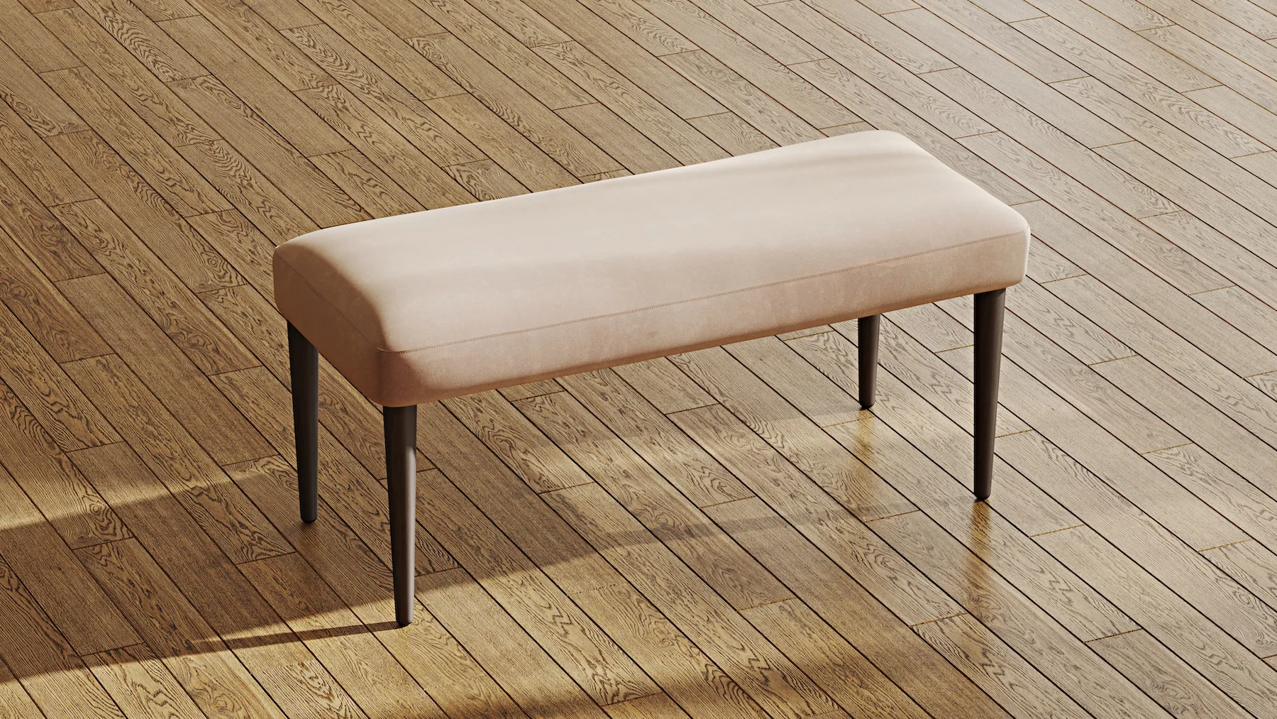 Roa Meşe Bench - Kadife - Image 99