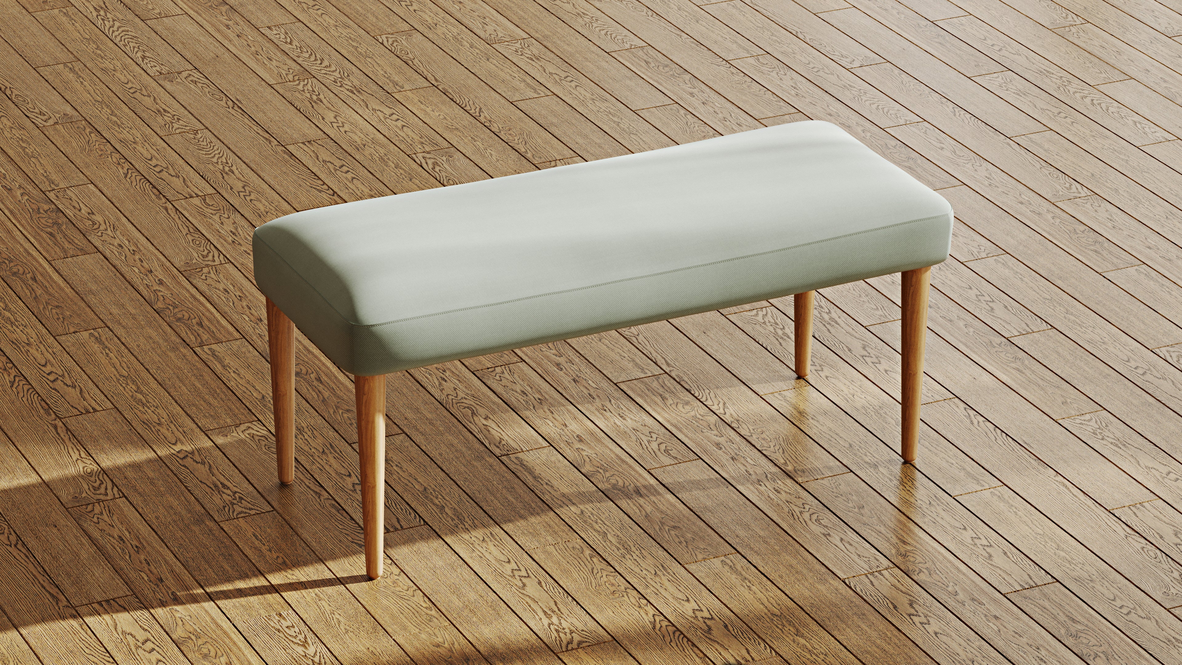Roa Meşe Bench - Performans Kadife - Image 6